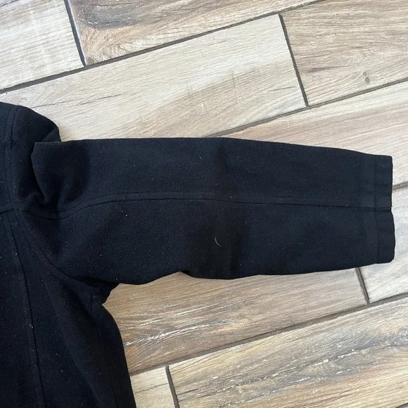 Dockers Men's Jacket Black Wool Blend, Zip up Front Sz.XL - Picture 13 of 13